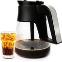 10-Cup Borosilicate Glass Carafe for Ninja Coffee Makers | Replacement Pot Compatible with Ninja CM371 CM401 CP301 CF091 CM300 Series | Durable (50oz)