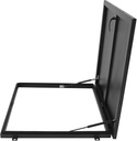 Roof Hatch 35.82" L X 35.82" W Roof Security Door Aluminum Alloy Attic Door, Black Deck Installation Roof Window for Home Warehouses Hotels