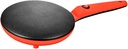 Electric Crepe Machine,Portable, Household,Compact,Nonstick,Crepe Pan Pancake Maker for Eggs Crepes Blintzes Tortillas, red