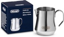 De'Longhi DLSC060 Milk Frothing Jug, 12 oz, Stainless Steel