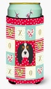 Caroline's Treasures CK5189TBC Cavalier King Charles Spaniel Love Tall Boy Hugger, Red Can Cooler Sleeve Hugger Machine Washable Drink Sleeve Hugger Collapsible Insulator Beverage Insulated Holder