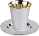 Decor Kiddush/kiddish Cup and Saucers – Premium Quality Plastic Wine Cup - Ideal for Passover & All Jewish Holidays - 10 Counts (5Oz)
