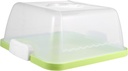 Portable Thickened Transparent Cake Box with Handle for Cake Storage Food Preservation Carrier Suitable for Travel and Birthday Use
