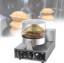 Burger Maker Mold, Ice Cream Burger Press, Waffle Maker Commercial, Electric Burger Waffle Maker, 11cm 1200W 50-300℃ Nonstick Baker Machine
