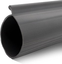 Earthtec Gray Rubber 1-1/2" Bead End Bulb Weatherseal - Fits Overhead Door Models (9'4")